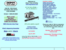 Tablet Screenshot of depotland.com